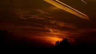 Orange Sunset Script Handrawing Thank You Watching Youtube Outro