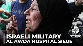 Israeli military forces medical staff to abandon Al Awda Hospital in Gaza