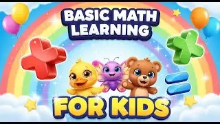 Basic Math for Kids | Kids Basic Math Learning Plus Minus Multiply Divide       | Fun & Easy Cartoon