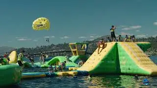 Get Wet and Wild at a Wibit Splash Waterpark in the Okanagan!