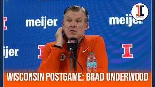 Wisconsin postgame: Illini coach Brad Underwood press conference