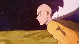 REACTING TO COSMIC FEAR GAROU VS SAITAMA (FULL ANIMATION).