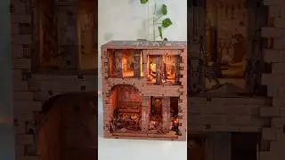 Pharaoh&rsquo;s Tomb book nook build went crazy! Thanks @fifijoy. ! More mini builds coming soon 👑⚱️