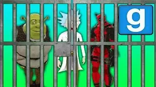 WIR SIND IM KNAST! | Gmod Lustige Momente (Garry&acute;s Mod Deathrun Funny Moments Deutsch/German)