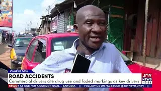 Road Accidents: Commercial drivers cite drug use and faded markings as key drivers