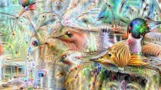 Google Deepdream (bvlc_googlenet, inception_5b/output)