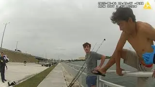 Spoiled Teens Arrested for Fishing in Marina