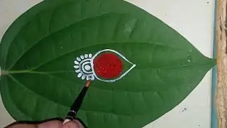 Simple Pan Pata Kolka Design || BARNA'S MAKEOVER