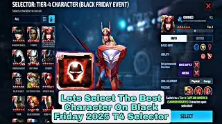 Давайте выберем лучшего персонажа в Black Friday 2025 T4 Selector &mdash; Marvel Future Fight