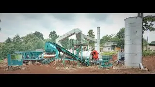 ALLTECH - Asphalt Counter Flow Drum Mix Plant &ldquo;CFD120&rdquo; | ASCON Production