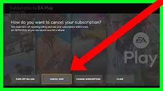 How to Cancel EA Play on Xbox for FC 26 (How to Turn Off Recurring Billing for EA Play)