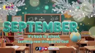 Learn Months of the Year song 📅 | 3D Animated Nursery Rhymes for Children