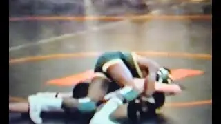 Glenoak Wrestling - Lemon (Glenoak) vs Miller (Kent Roosevelt) 1986 Hoover Quad - 105lbs
