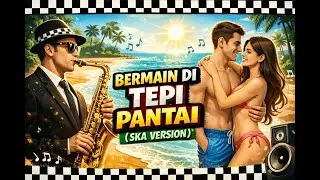 SUKA SUKA Q - BERMAIN DI TEPI PANTAI (SKA VERSION) OFFICIAL