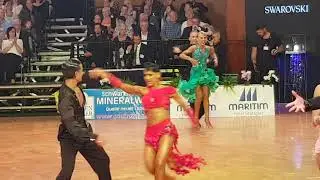 Maxim Stepanov & Ksenya Rybina Jive 1/4 Grand Slam Latin Stuttgart
