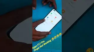 Oppo F17 Pro Fingerprint Not Working | #OppoF17 #oppo #shorts #Tech
