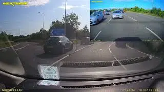 ADI Dashcam Analysis - Highway Code 146 - Adapt Your Driving - Multi-Lane Roundabout