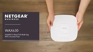 NETGEAR WAX630 access point - How to Install