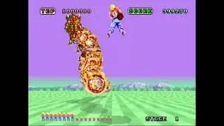 Game Nexus Mame Review Space Harrier (1995 Sega Space Harrier Hardware)