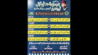 7th Day all Matches Rehmat Ali Football Tournament 75 JB Sohl on 13-12-2025
