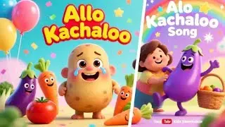 🎵 Aloo Kachaloo Beta Kahan Gaye The | Popular Hindi Nursery Rhyme | Kids Song #kidsrhymes #cartoon 