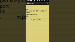 Jazz free internet new proxy 2017 2018