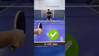 two types of forehand side-topspin block 🏓✅