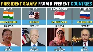 President Salary From Different Countries | Informative Video