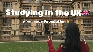 Studying pharmacy foundation in the UK🇬🇧 ㅣ Winter Wonderland🎄ㅣ Signing up for the gym