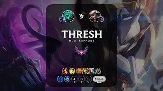 Thresh Support vs Sett - EUW Master Patch 12.22