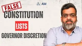 Constitution allows for Governor Discretion but does NOT mention where!