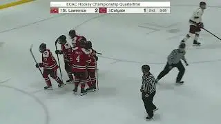 St. Lawrence 3, Colgate 2 (Game Two | ECAC Quarterfinals) (men's hockey)