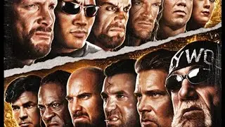 WWE 2K25 Survivor Series Elimination Match Monday Night War Edition Team WWF vs Team WCW