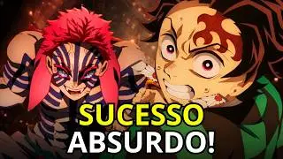 O SUCESSO ABSOLUTO do FILME de DEMON SLAYER CASTELO INFINITO!
