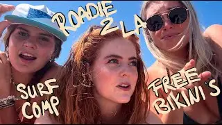 Taking my sister to Los Angeles (Influencer events, surf competition, thrifting, almost arrested)