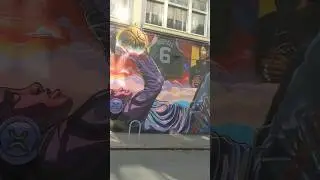 Великолепная атмосфера уличного искусства Окленда #oakland #art 