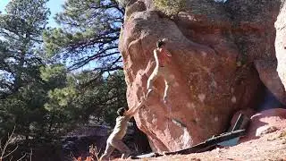 Just Right V7 [Flagstaff Bouldering]