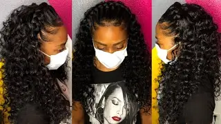 Half Underbraid | Half Quickweave