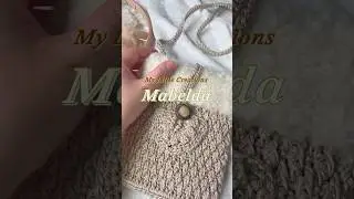calm crochet vlog｜Soft Texture Pochette