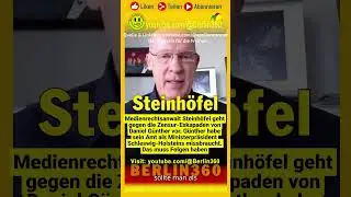 #Pressefreiheit #DanielG&uuml;nther #Zensur #Meinungsfreiheit #Steinh&ouml;fel #Spiegel #CDU #ApolloNews #Nius