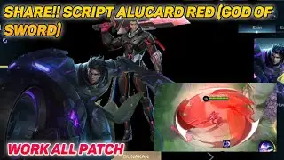 SCRIPT SKIN ALUCARD RED (GOD OF SWORD)|FULL EFECT & VOICE |NO PASSWORD + MEDIA FIRE