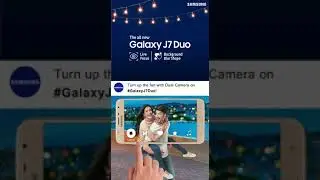 SAMSUNG GALAXY J7 DUO CAMERA FEATURES