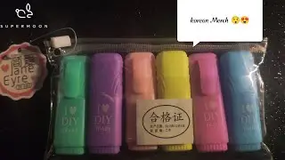 Korean Merch 😍 Unboxing || #korean #koreanmerch #unboxing #asrm