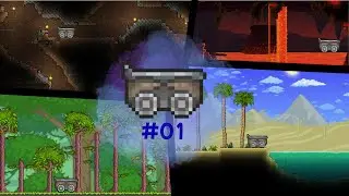 Terraria, but in a Minecart | #01 (Challenge series)