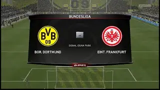 Fifa 15 Чемпионат Германии второй тур Bor.Dortmund - Eint.Frankfurt