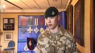 Hero soldier proud of medal honour