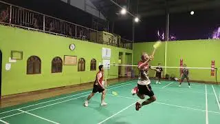 Muksin/Riyan🥇vs Him/Wicak #Allauzah #BadmintonIndonesia #Badminton 🎗️✨🥊
