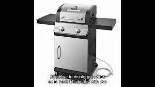 Dyna-Glo DGP321SNN-D Premier 2 Burner Natural Gas Grill, Stainless