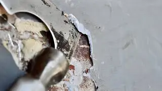 REMOVING BONDO OFF $25 1970 COUGAR FENDER // PLUS OLD FOOTAGE OF MY SON