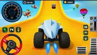 Monster Truck Mega Ramp Racing 🔥 Insane Stunts & Impossible Tracks | Android Gameplay